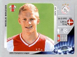 2012-13 Panini UEFA Champions League Stickers #267 Nicolai Boilesen Front