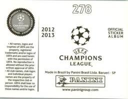 2012-13 Panini UEFA Champions League Stickers #278 Lorenzo Ebecilio Back