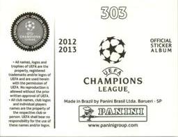 2012-13 Panini UEFA Champions League Stickers #303 Ashley Cole Back