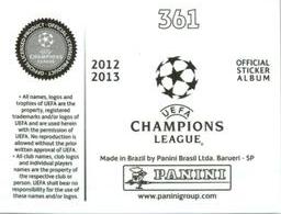 2012-13 Panini UEFA Champions League Stickers #361 Enoch Adu Back