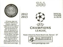 2012-13 Panini UEFA Champions League Stickers #366 Andreas Laudrup Back