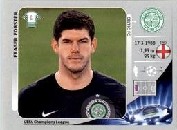 2012-13 Panini UEFA Champions League Stickers #499 Fraser Forster Front