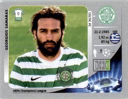 2012-13 Panini UEFA Champions League Stickers #514 Georgios Samaras Front