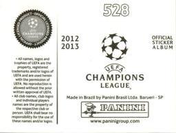 2012-13 Panini UEFA Champions League Stickers #528 Nani Back