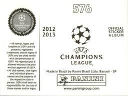 2012-13 Panini UEFA Champions League Stickers #576 Laszlo Sepsi Back