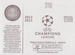 2012-13 Panini UEFA Champions League Stickers #78 Adrian Calello Back