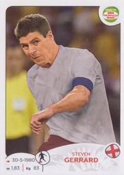 2013 Panini Road to 2014 FIFA World Cup Brazil Stickers #118 Steven Gerrard Front