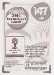 2013 Panini Road to 2014 FIFA World Cup Brazil Stickers #147 Ronald Raldes Back