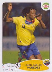 2013 Panini Road to 2014 FIFA World Cup Brazil Stickers #194 Juan Carlos Paredes Front