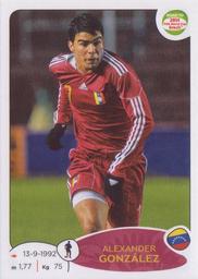 2013 Panini Road to 2014 FIFA World Cup Brazil Stickers #231 Alexander Gonzalez Front