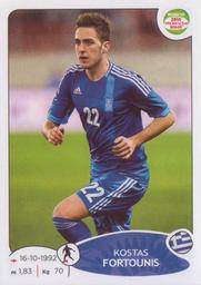 2013 Panini Road to 2014 FIFA World Cup Brazil Stickers #277 Kostas Fortounis Front
