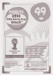 2013 Panini Road to 2014 FIFA World Cup Brazil Stickers #49 Bastian Schweinsteiger Back