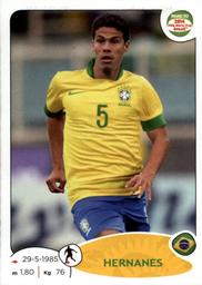 2013 Panini Road to 2014 FIFA World Cup Brazil Stickers #12 Hernanes Front