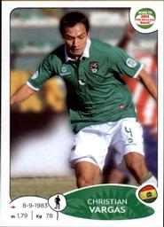 2013 Panini Road to 2014 FIFA World Cup Brazil Stickers #148 Christian Vargas Front