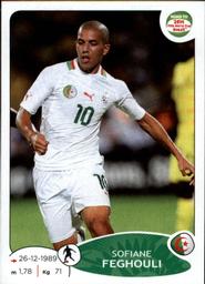 2013 Panini Road to 2014 FIFA World Cup Brazil Stickers #375 Sofiane Feghouli Front