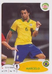 2013 Panini Road to 2014 FIFA World Cup Brazil Stickers #5 Marcelo Front