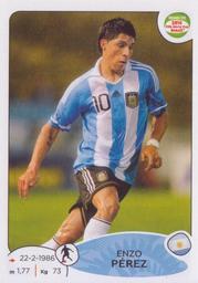 2013 Panini Road to 2014 FIFA World Cup Brazil Stickers #66 Enzo Perez Front