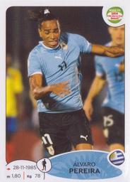 2013 Panini Road to 2014 FIFA World Cup Brazil Stickers #74 Alvaro Pereira Front