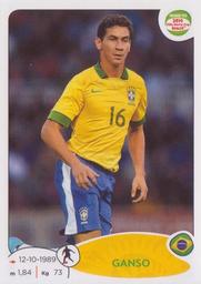 2013 Panini Road to 2014 FIFA World Cup Brazil Stickers #7 Ganso Front