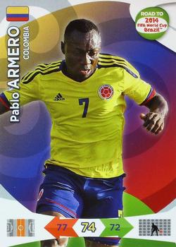 2013 Panini Adrenalyn XL Road to 2014 FIFA World Cup Brazil #32 Pablo Armero Front