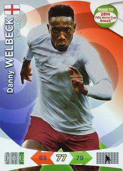 2013 Panini Adrenalyn XL Road to 2014 FIFA World Cup Brazil #70 Danny Welbeck Front