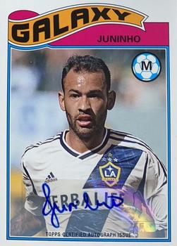 2013 Topps MLS - 1978 English Footballer Autographs #EPLA-J Juninho Front