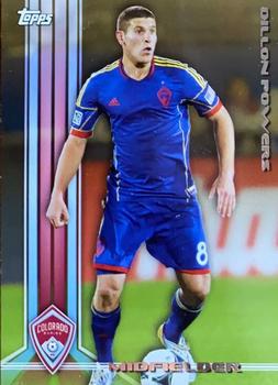 2013 Topps MLS - Gold #21 Dillon Powers Front