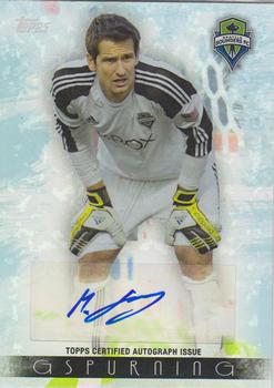 2013 Topps MLS - Maestros Autographs #MA-MG Michael Gspurning Front
