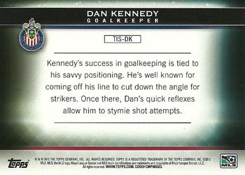 2013 Topps MLS - Pure Soccer #TIS-DK Dan Kennedy Back