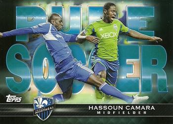 2013 Topps MLS - Pure Soccer #TIS-HC Hassoun Camara Front
