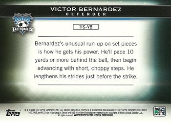2013 Topps MLS - Pure Soccer #TIS-VB Victor Bernardez Back