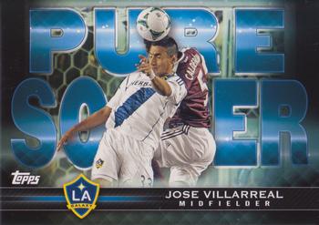 2013 Topps MLS - Pure Soccer #TIS-JV Jose Villarreal Front