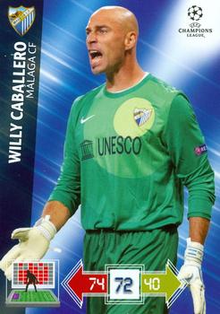 2012-13 Panini Adrenalyn XL UEFA Champions League Update Edition #53 Willy Caballero Front
