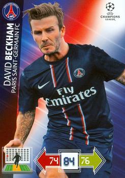 2012-13 Panini Adrenalyn XL UEFA Champions League Update Edition #93 David Beckham Front