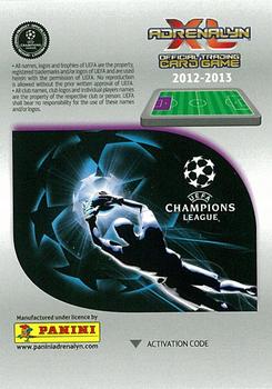 2012-13 Panini Adrenalyn XL UEFA Champions League Update Edition #9 Jose Manuel Pinto Back