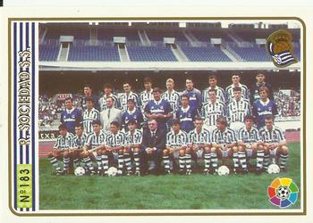 1994-95 Mundicromo Sport Las Fichas de La Liga #183 Team Card Front