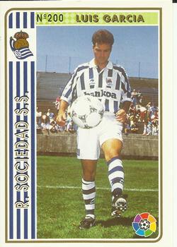 1994-95 Mundicromo Sport Las Fichas de La Liga #200 Luis Garcia Front