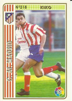 1994-95 Mundicromo Sport Las Fichas de La Liga #218 Kiko Front