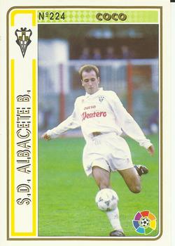 1994-95 Mundicromo Sport Las Fichas de La Liga #224 Coco Front