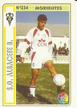 1994-95 Mundicromo Sport Las Fichas de La Liga #234 Morientes Front