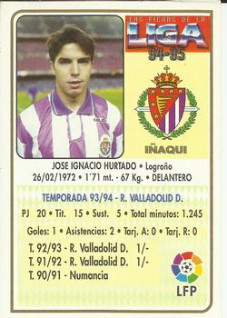 1994-95 Mundicromo Sport Las Fichas de La Liga #308 Iñaqui Back