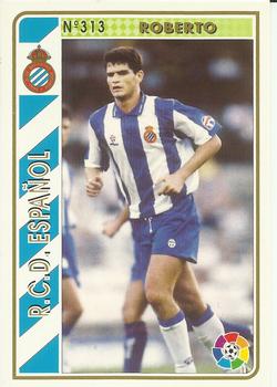 1994-95 Mundicromo Sport Las Fichas de La Liga #313 Roberto Front