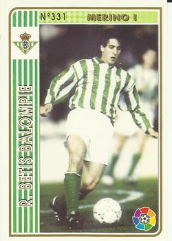 1994-95 Mundicromo Sport Las Fichas de La Liga #331 Merino I Front