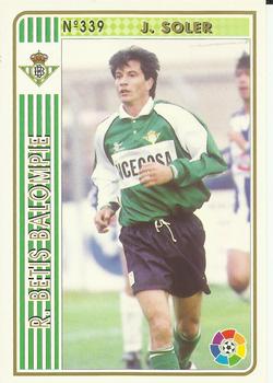 1994-95 Mundicromo Sport Las Fichas de La Liga #339 J. Soler Front