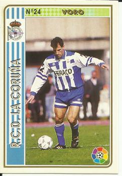 1994-95 Mundicromo Sport Las Fichas de La Liga #24 Voro Front