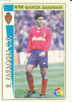 1994-95 Mundicromo Sport Las Fichas de La Liga #50 Garcia Sanjuan Front