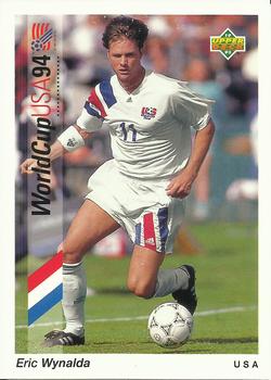 1993 Upper Deck World Cup Preview (Spanish/Italian) #22 Eric Wynalda Front