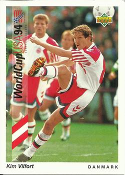 1993 Upper Deck World Cup Preview (Spanish/Italian) #68 Kim Vilfort Front