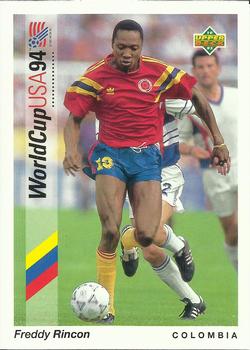 1993 Upper Deck World Cup Preview (Spanish/Italian) #83 Freddy Rincon Front