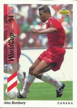 1993 Upper Deck World Cup Preview (Spanish/Italian) #88 Alex Bunbury Front